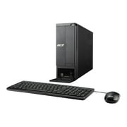 Acer Aspire X1920-UR10P - SFF Pentium E6600 - RAM 4 GB - HDD 500 GB - DVD SuperMulti - HD Graphics - Gigabit Ethernet - Win 7 Home Premium 64-bit - monitor: none