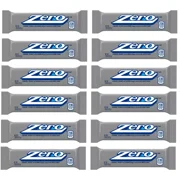 ZERO White Fudge, Caramel Peanut & Almond Nougat, 1.85-Oz. (Choose 6 Or 12 Bars)