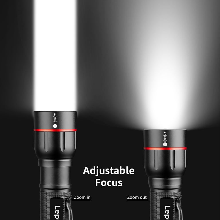 LED Flashlight with Clip, 300 Lumens, 5 Modes photo 6