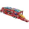 thumbnail image 4 of Disney Pixar Cars Launching Mack Transporter Truck Playset - Red Dinoco Transporter Stores 15+ Cars …, 4 of 4