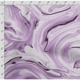 thumbnail image 4 of Soimoi Marble Print, Silk Fabric, Decor Sewing Fabric by The Yard 42 Inch Wide,Decorative Fabric for Shirts Suits Ties, Purple, 4 of 5