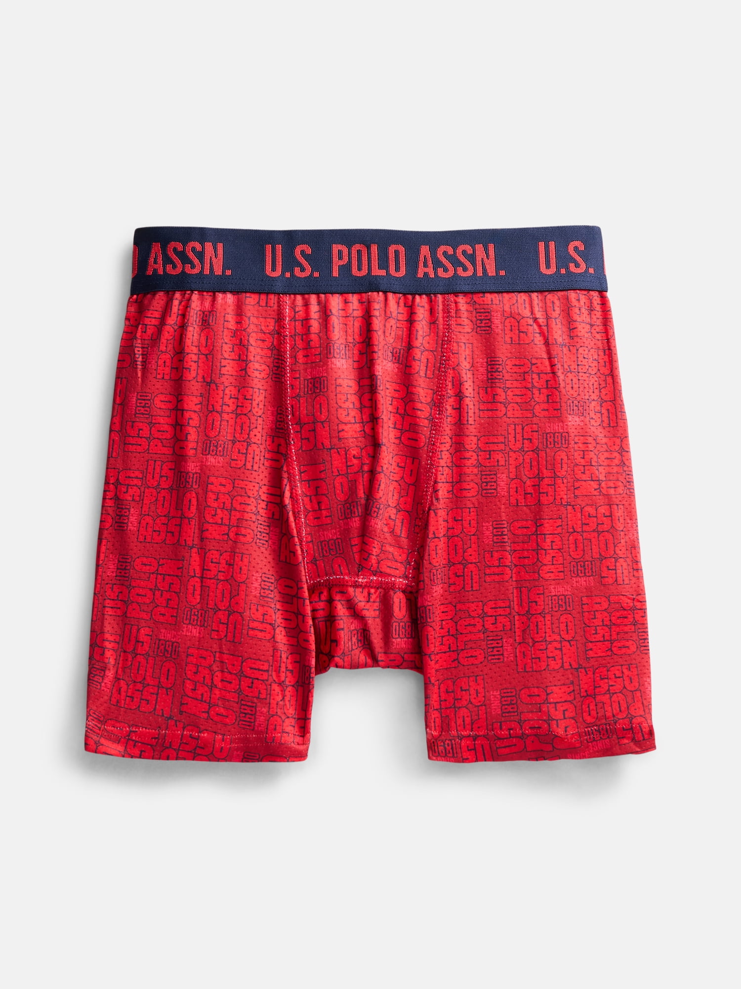 U.S. Polo Assn. Boys Performance Micro Boxer Briefs, 5 Pack, Sizes S-XXL