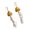 Yellow, variant on Artistic Marine Creature Ear Accessories Sophisticated Alloy Posts Sustainable Fashion Jewelry Gift