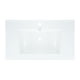 thumbnail image 3 of LAVABO DE CERAMICA INTEGRADO EN CUBIERTA CON REBOSADERO MARCA GRAVITA, 3 of 7