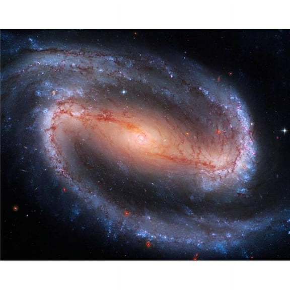 Barred Spiral Galaxy Ngc 1300 Poster Print by Don Hammond - 32 x 24 - Large