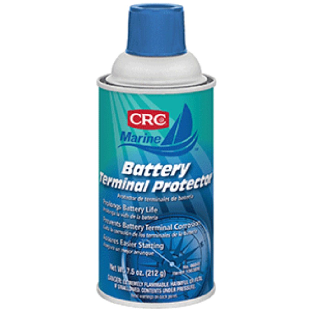 6" Blue, Green, and White CRC Marine Battery Terminal Protector 7.5oz