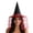 Red #021, variant on Women Adult Witch Hat with Spider Web Tulle & Rhinestone Decor, Pointed Witch Costume Hat, Elegant Halloween Dress Up Accessory for Cosplay, Trick or Treat and Photo Shoots