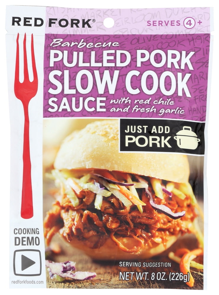 Red Fork Seasoning Sauce Smoky Pulled Pork, 8 Fl Oz