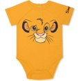 thumbnail image 2 of Disney The Lion King Baby Boys' 2-Piece Joggers Set Outfit - orange, newborn, 2 of 5