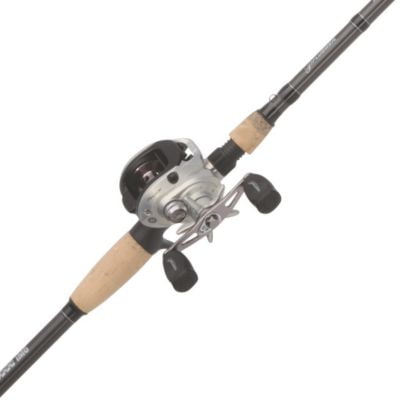 Pflueger Trion Low Profile Baitcast Reel and Fishing Rod Combo