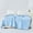 Sky Blue, variant on EazyTech Lightweight Summer Quilt for Adults, Air Conditioning Bedding, Polyester, Washable, Super Soft, 39.3"x27.5" All-Season Comforter