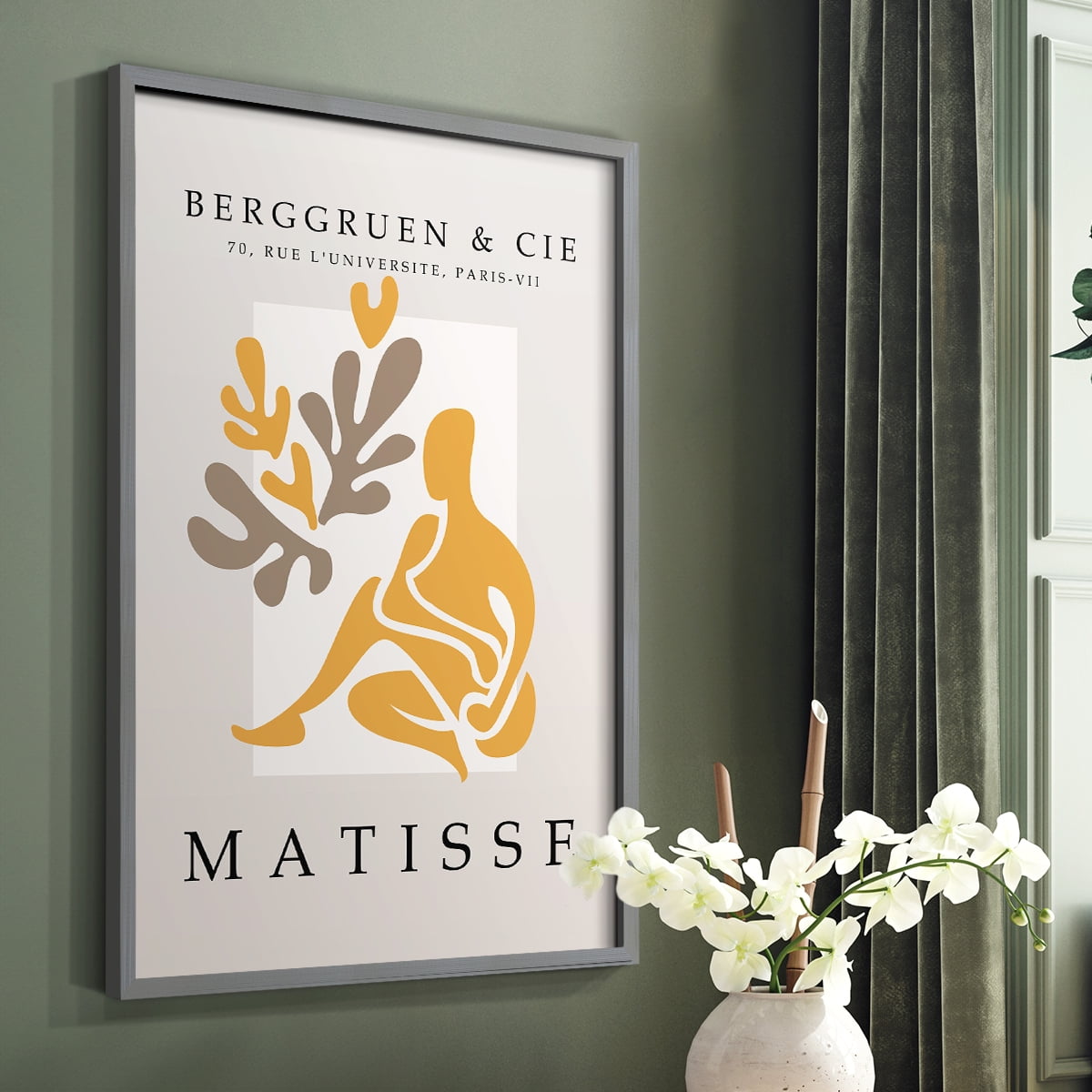 Matisse LIV Framed Print - Solid Wood