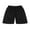 Black, variant on Men's Lightweight Casual Shorts for Outdoor Comfort Loose Fit Summer Autumn Pure Color Breathable Fabric Mens Shor Drawstring Elastic Waist Casual Beach Pants