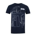 thumbnail image 1 of Star Wars Mens R2-D2 T-Shirt, 1 of 4