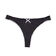 thumbnail image 1 of Tanga de algodón sin costuras para mujer, ropa interior sexy de tiro bajo con volantes, bragas de bikini transpirables para mujer, 1 of 8