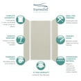 thumbnail image 3 of Transolid EWK363672-46 Expressions 36" W X 36" D X 72" H Three Panel Shower Wall Kit -, 3 of 6