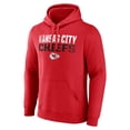 thumbnail image 2 of Men's Red Kansas City Chiefs Fade Out Pullover Hoodie, 2 of 3