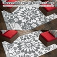 thumbnail image 3 of Alfombra de exterior Ilead, 244 x 305 cm, impermeable, reversible, gris, 3 of 8