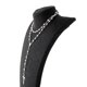 thumbnail image 4 of de de 8 mm de cadera para mujer , Plata Salvador Collar colgante, 4 of 10