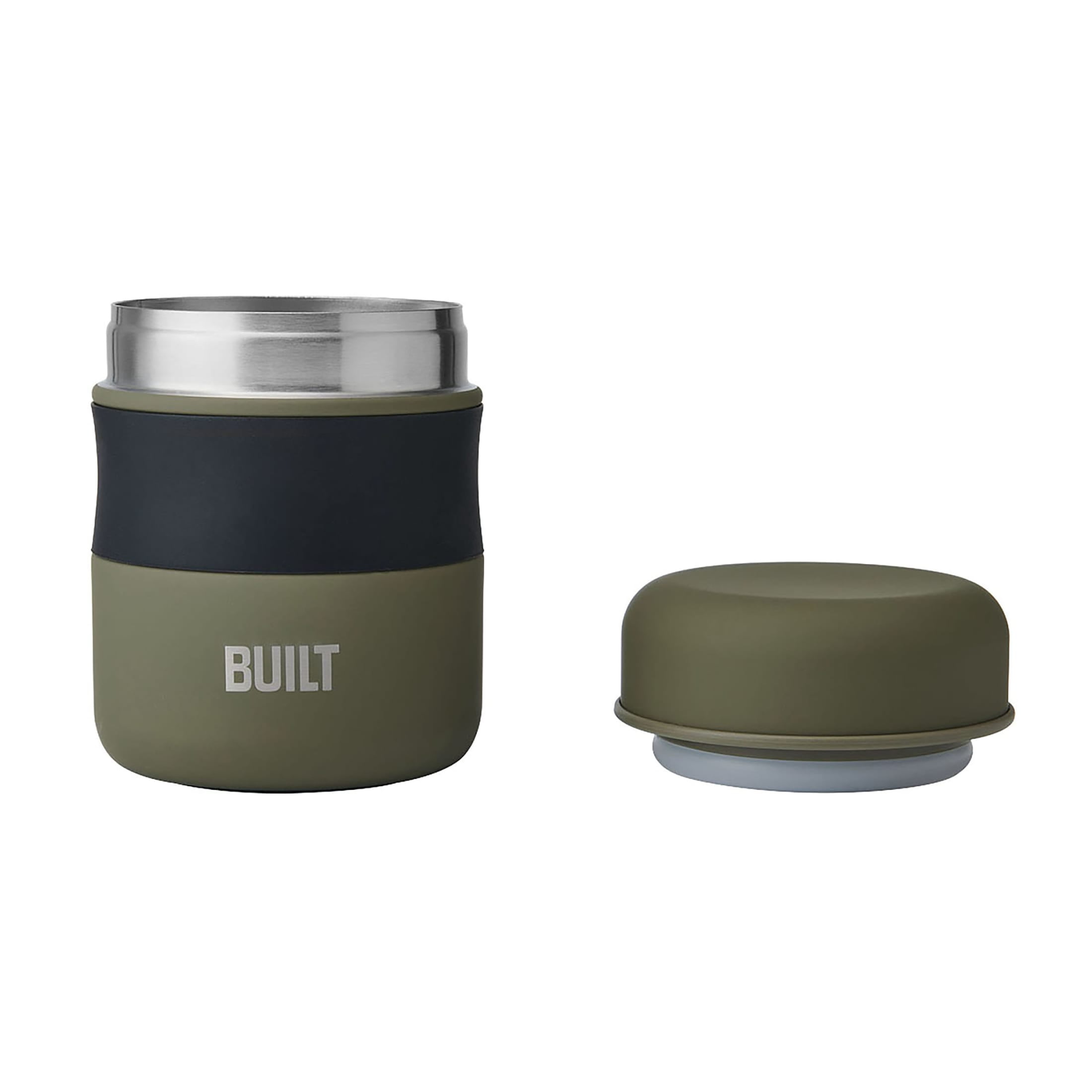 (2 pack) BUILT 10 oz Double-Wall Vacuum Insulated Food Jar, Sage Green