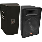 Mr Dj Patron PSS-1700 Pro Audio Single 15" Passive 2-Way DJ/PA Loudspeaker