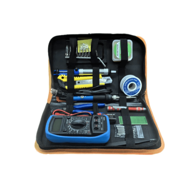Kit De Soldador Eléctrico De Temperatura Regulable Completo Malubero Multicolor