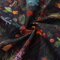 thumbnail image 6 of Black Hawaiian Shirt For Men Button-down Fish Shirt Short Sleeve 100% Cotton Shirt Marine Ecosystem, 6 of 8