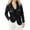 Black, variant on Womens Blazers for Work,Long Coat Women,Elegant Fashion Casual Solid Color Lace Suit Jacket for Modern Style and Everyday Wear - Black
