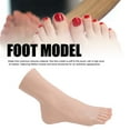 thumbnail image 3 of Silicone Foot Model, Flexible Practice prosthetic Foot Model, Silicone Foot Mannequin, prosthetic Training Foot Flexible Movable Silicone prosthetic Foot Tool for Nails Art Training Jewerly, 3 of 7