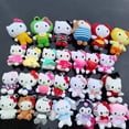 thumbnail image 3 of Llavero lindo de la felpa de HelloKitty del colgante de la felpa de alta calidad de 4 pulgadas para el regalo de los niños, 3 of 4