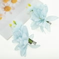 thumbnail image 5 of Unique Bargains 2 Pcs Hair Clip Grace New Ancient Gentle Flowers Duckbill Clip Blue, 5 of 5