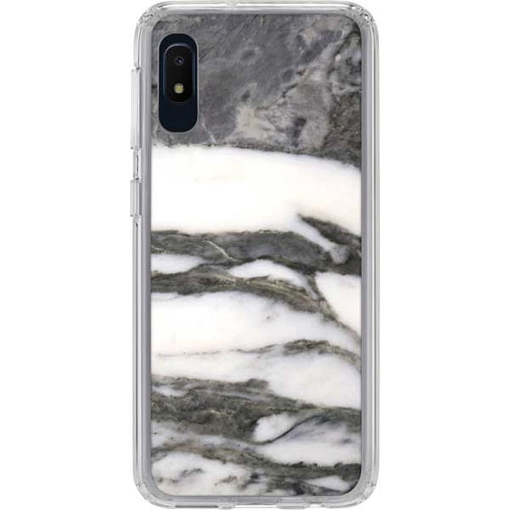 Skinit Marble Grey Marbling Galaxy A10e Clear Case