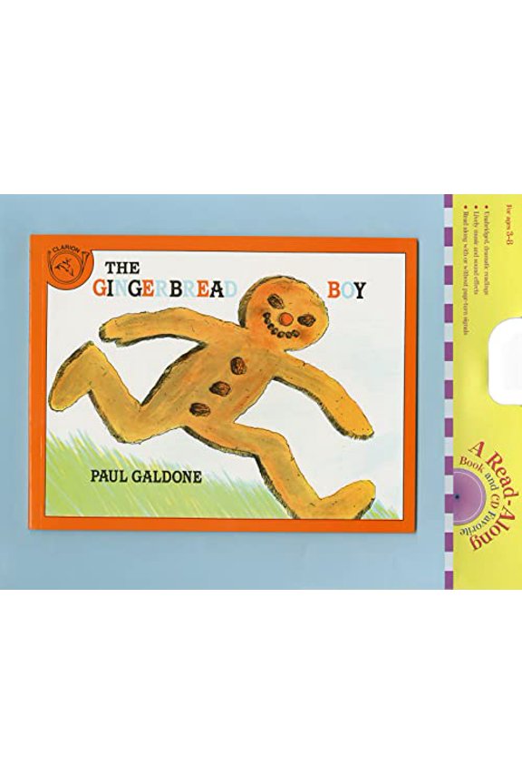 Pre-Owned The Gingerbread Boy Book & Cd (Paul Galdone Nursery Classic), 9780618894987, 0618894985, Paperback, PCK PAP/CO edition