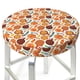 thumbnail image 3 of Disketp Hot Fresh Pizza Funda Redonda para Taburete, Funda de Cojín para Silla de Bar Suave y Elástica-12 inch, 3 of 7