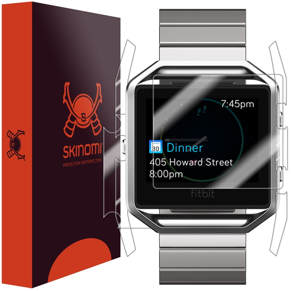 Skinomi Clear Full Body Skin & Screen Protector for Fitbit Blaze
