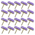 thumbnail image 1 of OULII 20Pcs Purple Decorative Push Pins with Shiny Rhinestone for Cork Bulletin Boards and Office Use, 1 of 8
