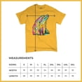 thumbnail image 5 of Tee Hunt You Only Live Once T-Shirt Cute Neon Dolphin Dean Russo Art Men's Tee, Yellow, X-Large, 5 of 5
