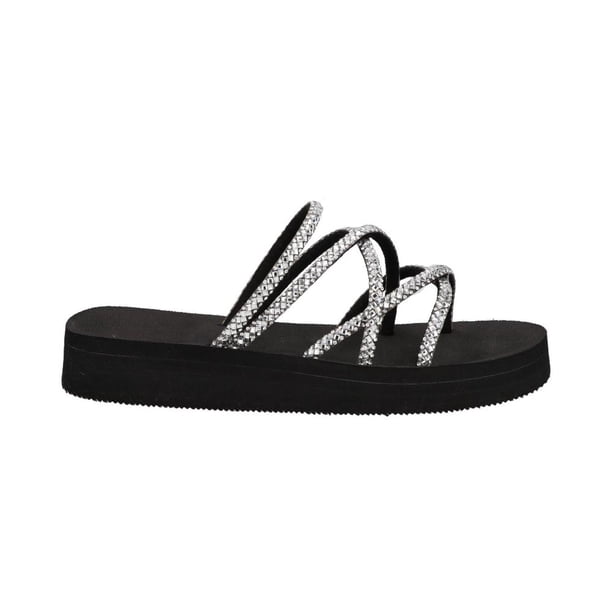 Sandalia Mujer OVX Casual Moda Confort negro 23
