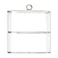 thumbnail image 4 of Cozeii 2-Tier Acrylic Belt Organizer, Stackable Clear Storage Box with Lid, Dust Proof, for Jewelry, Watches, Cosmetics, Multi-Use, Easy Access, Closet Organizers (XS), 4 of 9