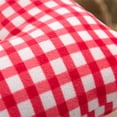 thumbnail image 6 of Square Plaid Seat Cushion with Non-Slip Ties Thick Chair Pad Home Floor Pillow, 6 of 6