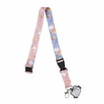 thumbnail image 5 of Hello Kitty Flowers 22" Blue & Pink Lanyard WIth ID Sleeve, 5 of 7
