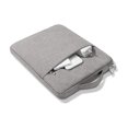 thumbnail image 1 of Bolsa para portátil impermeable de microfibra gris de 13 pulgadas, 1 of 6