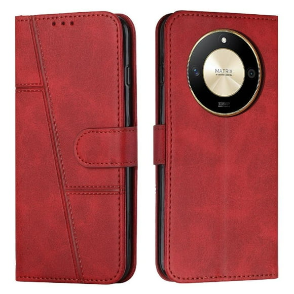 Funda Flip para FOXDOCK Honor MaGic 6 Lite – Carcasa delgada y resistente a impactos con soporte para uso diario y profesional