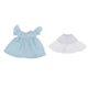 thumbnail image 1 of Vestido de princesa con ropa interior blanca para muñeca 11 y BJD de 6 pulgadas perfke  Conjuntos de vestido de muñeca, 1 of 5