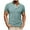 Blue, variant on Men's Shirts Short Sleeve Polo Shirts With Pocket Under $10 Solid Color Fashion Casual Ventilate Button Round Neck Short Sleeve