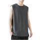 thumbnail image 2 of pstuiky Camisetas interiores de tirantes para hombre, Camisola deportiva informal de cuello redondo y alta elasticidad de color liso para hombre Chaleco para hombre l, 2 of 7