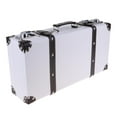 thumbnail image 5 of Decorative Suitcase with Straps, Antique Vintage Trunks for Shelf Home Decor Birthday Parties Wedding Decoration Displays Crafts Photoshoots White, 5 of 9
