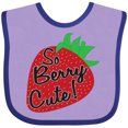 thumbnail image 3 of Inktastic So Berry Cute Boys or Girls Baby Bib, 3 of 4