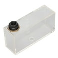 thumbnail image 1 of Tanque De Agua Acrílico, Tanque De Agua Fría Antióxido Completamente Transparente Interfaz G1:4 Latón POM 5 Mm De Espesor Para Computadoras OTVIAP Transparent Acrylic Water Cooling Tank, 1 of 8