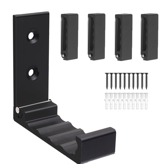 Folding Coat Hooks, Wall Mounted Aluminum Alloy Hooks, 5Pcs Foldable Hook for Hanging Towel, Hangers, Hat, Backpacks, Clothes, Suitable for Bathroom, Bedroom, Living Room